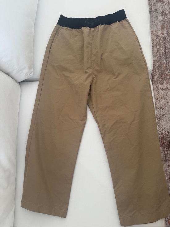 Fear of God Other - Fear of God Essentials - Tan Cotton Lounge Pants in Oak